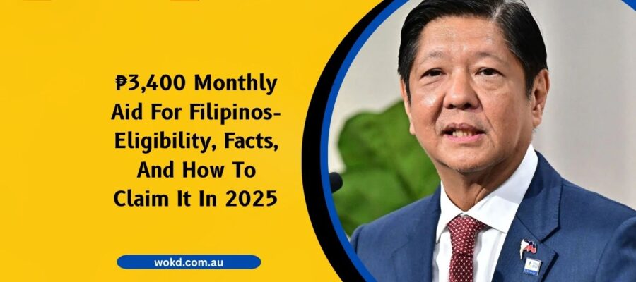 ₱3,400 Monthly Aid For Filipinos- Eligibility, Facts, And How To Claim It In 2025