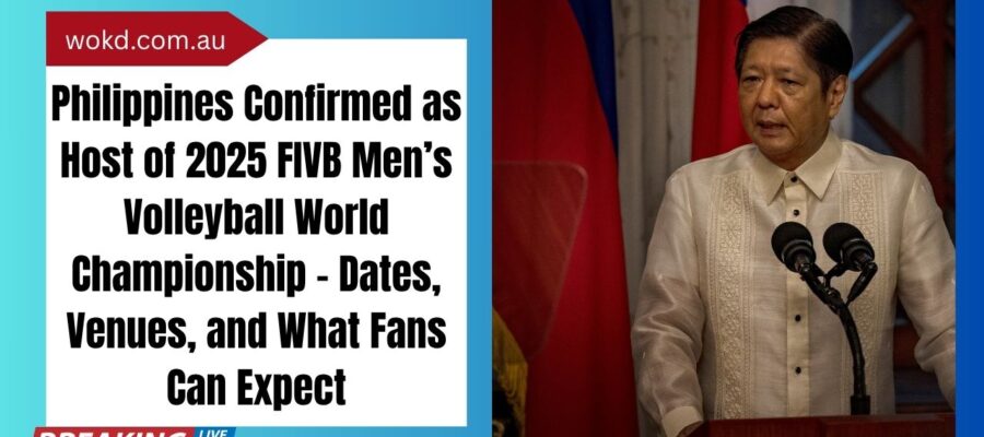 Philippines Confirmed as Host of 2025 FIVB Men’s Volleyball World Championship – Dates, Venues, and What Fans Can Expect