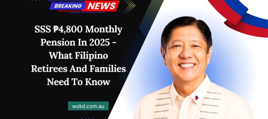 SSS ₱4,800 Monthly Pension In 2025 - What Filipino Retirees And Families Need To Know